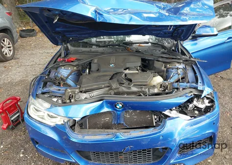 2016 BMW 328I from USA, damaged, VIN WBA8E9G50GNT84852